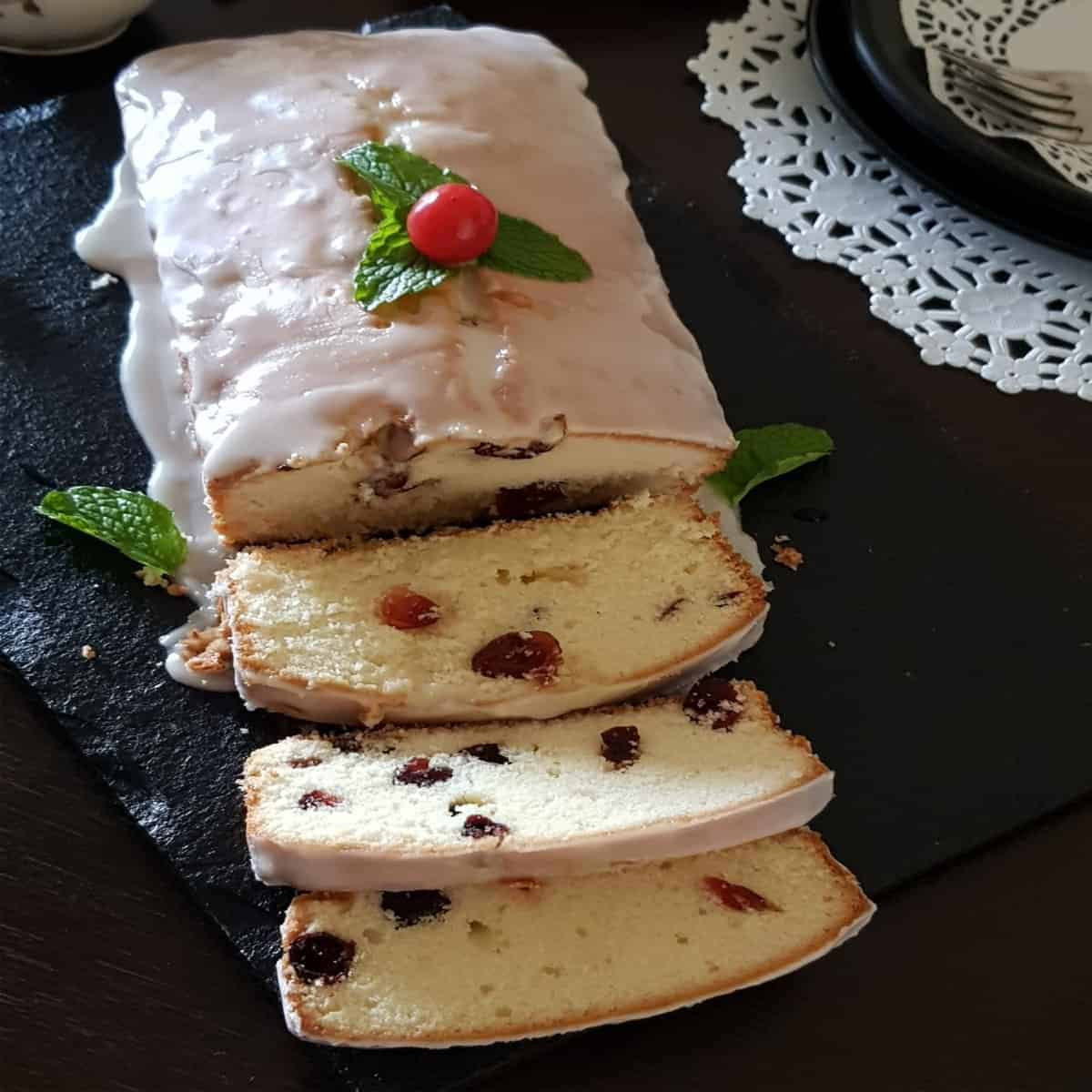 Cranberry Loaf Cake