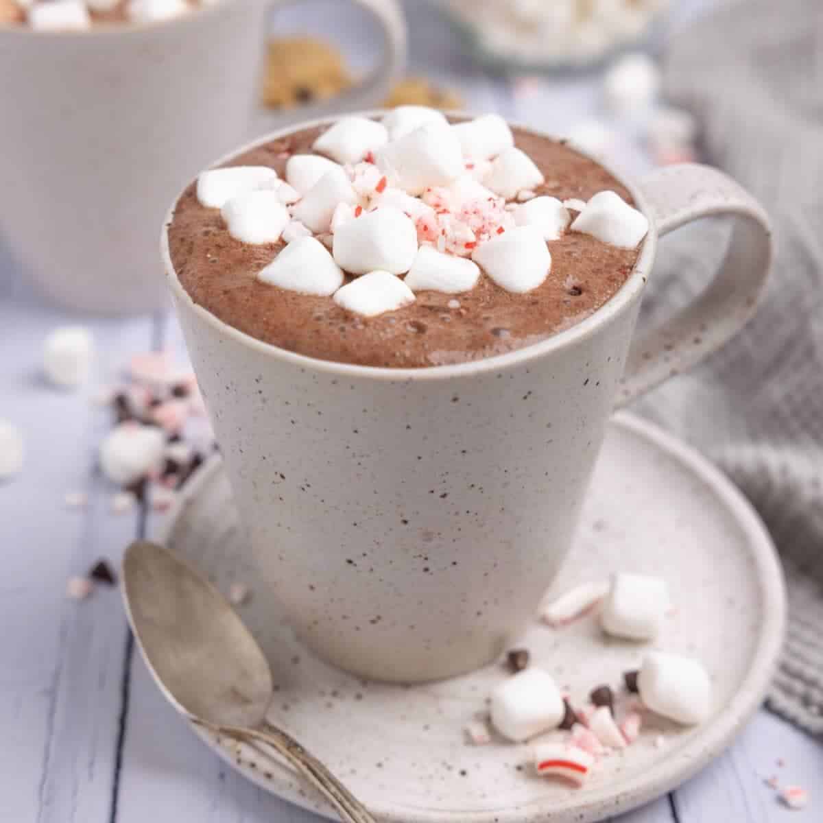 Creamy Dairy-Free Hot Chocolate