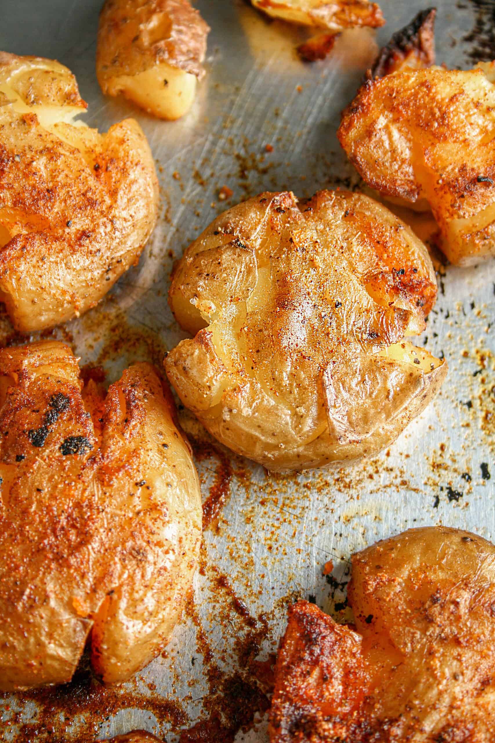 Crispy Smashed Breakfast Potatoes with Bacon Aioli
