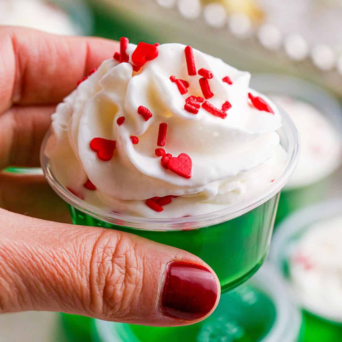 Easy Grinch Jello Shots Recipe