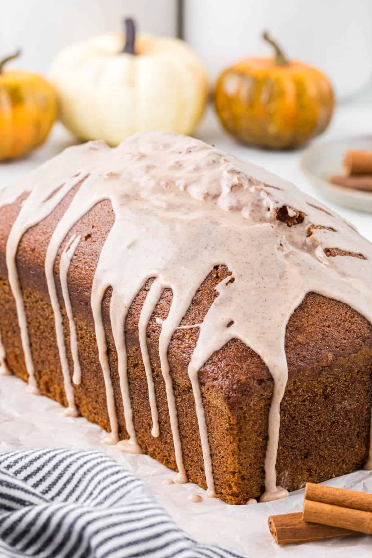 Glazed Pumpkin Bread