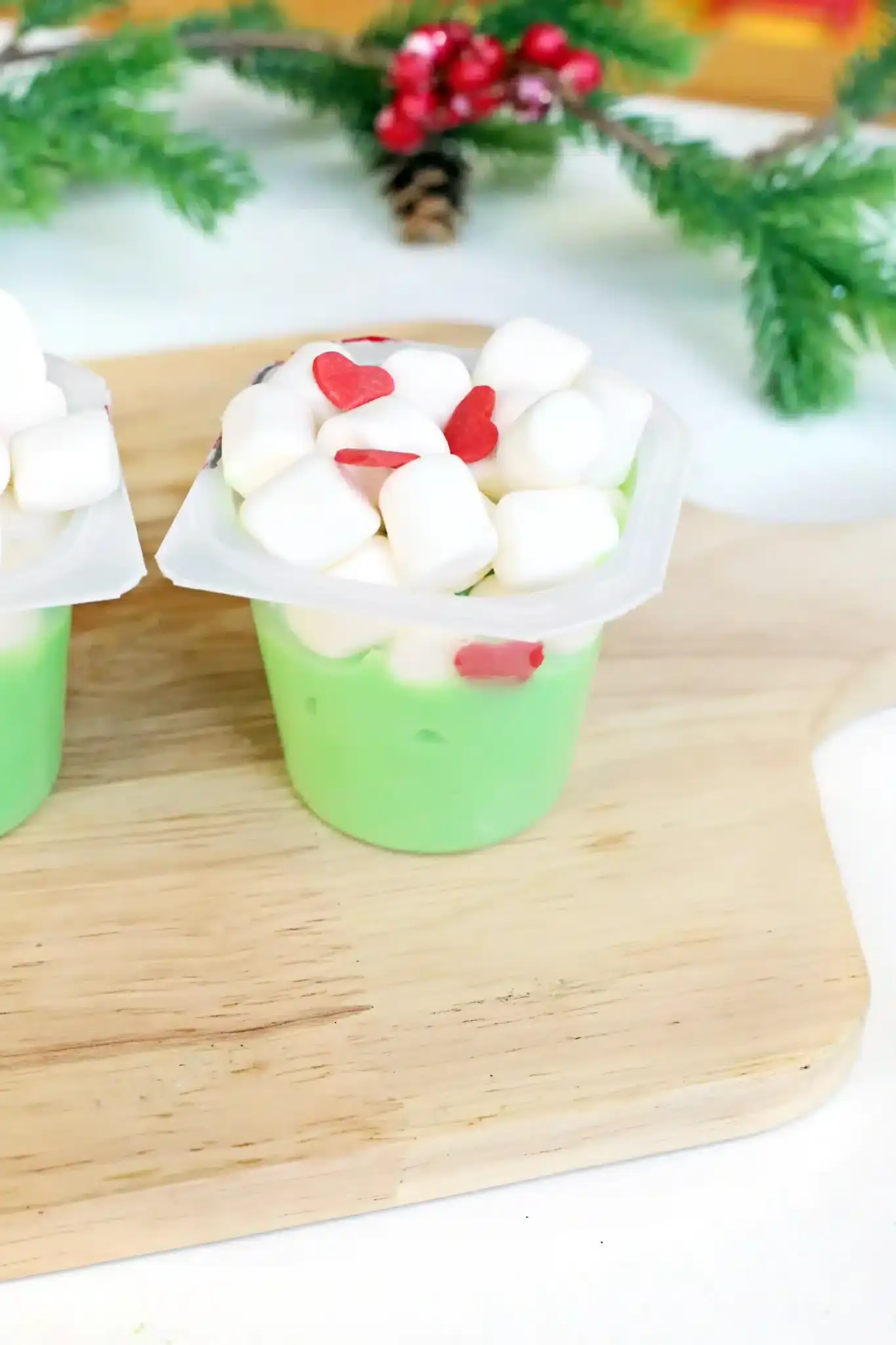 Grinch Pudding Cups: An Easy Christmas Treat for Kids - Cultivating Brilliant Minds