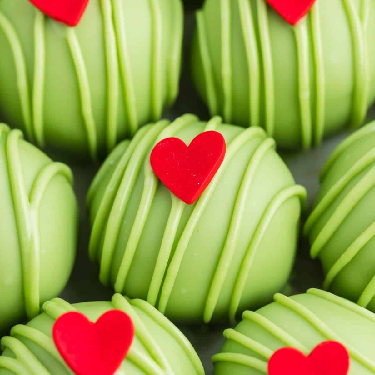 Grinch Truffles