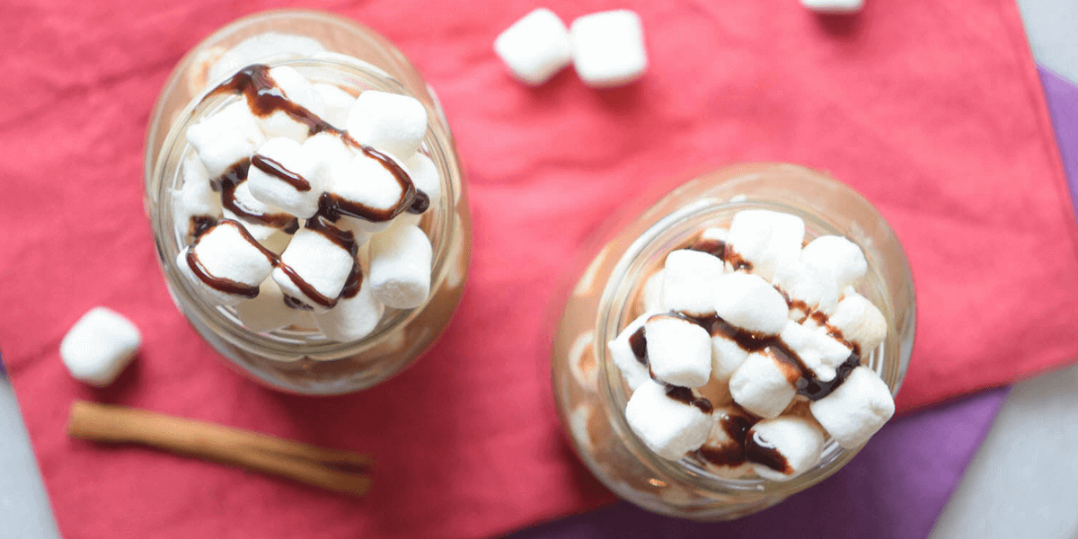 Healthy-ish Peanut Butter Hot Chocolate