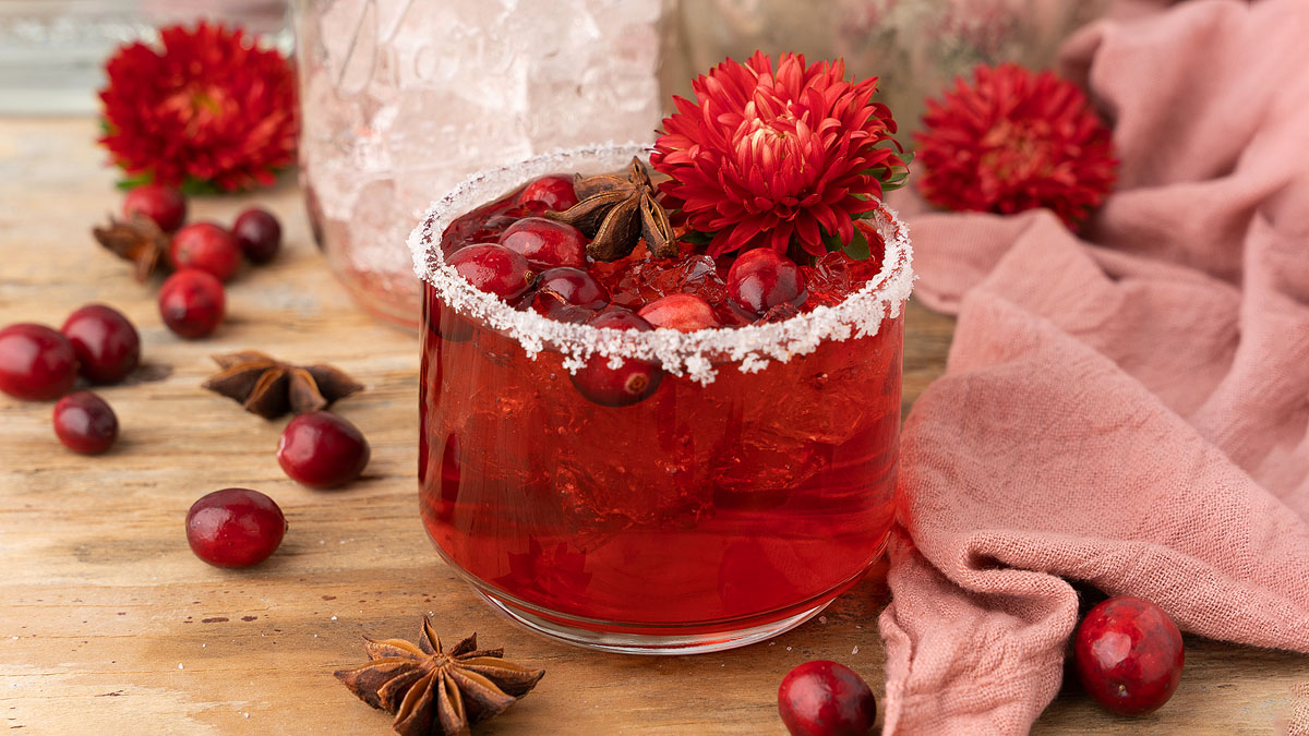 Holiday Cranberry Margarita