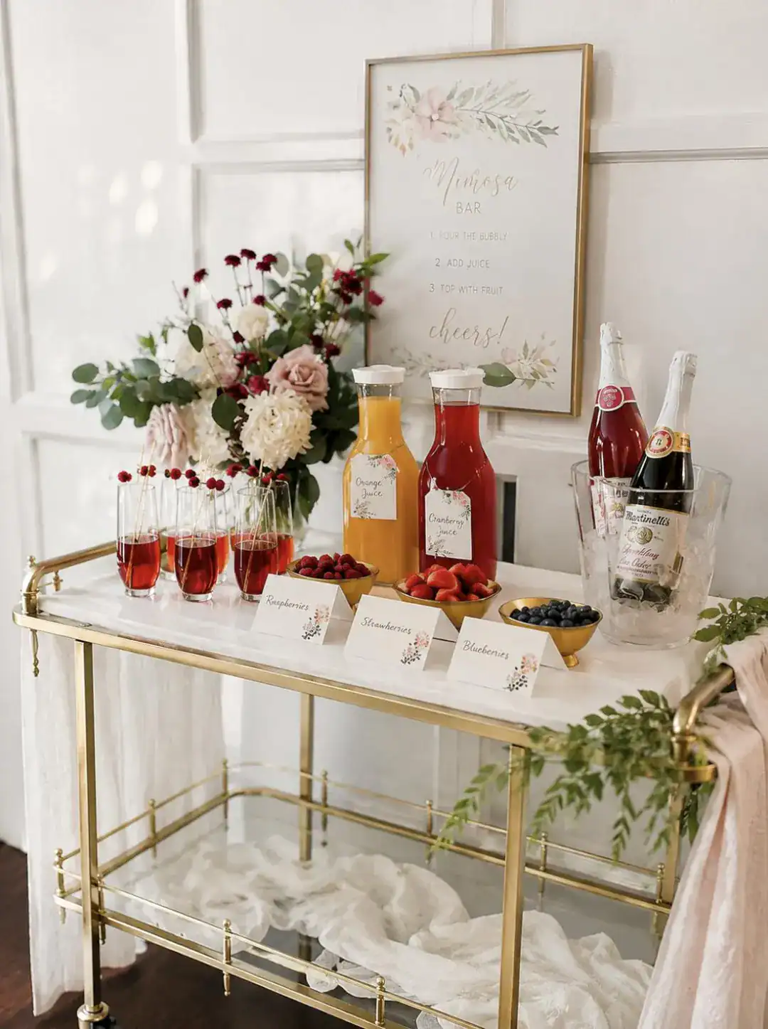 Mimosa Bar Kit That Serves Twenty Four Guests