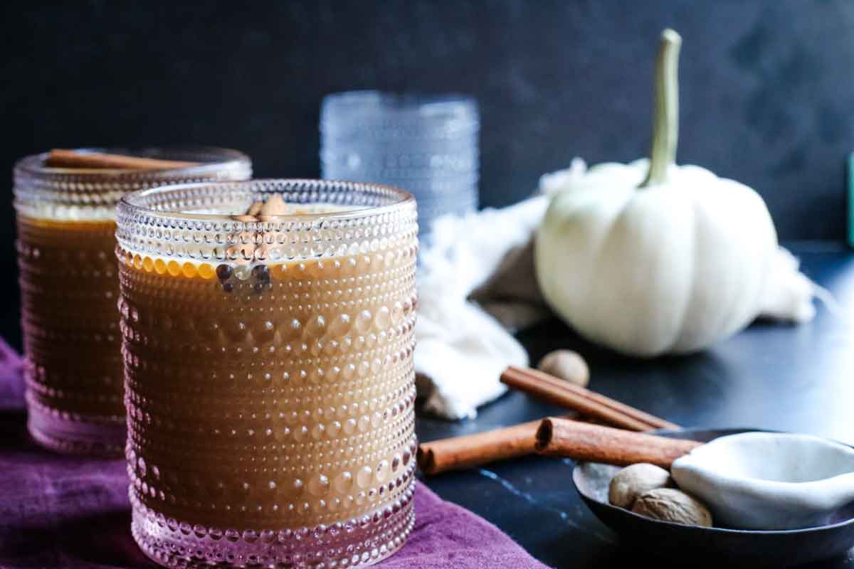 Pumpkin Cocktail (Easy, Just 2 Ingredients!)
