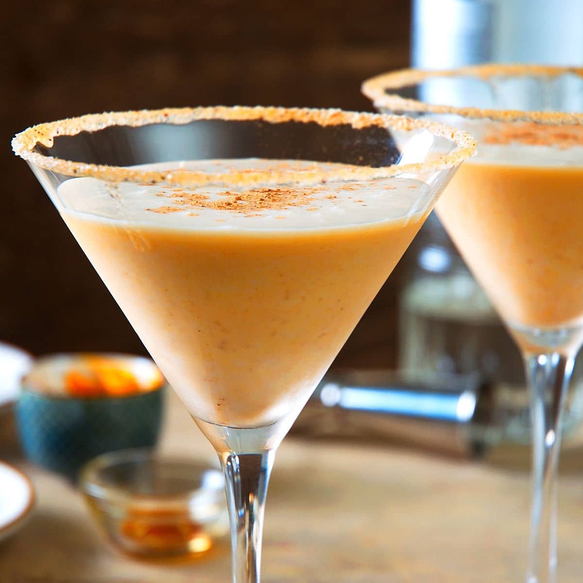 Pumpkin Pie Spice Martini - In the Kitch