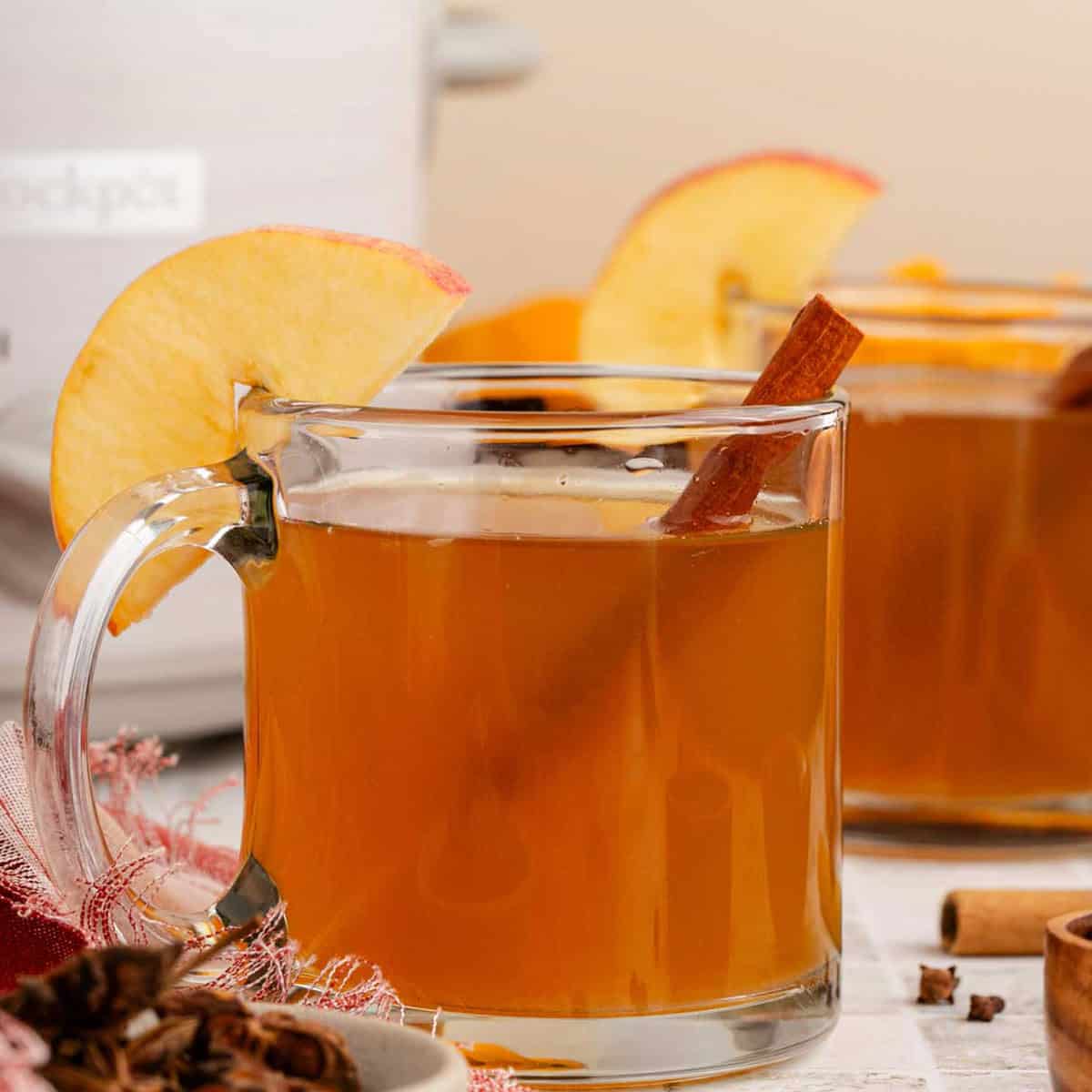 Spiked Apple Cider Crockpot