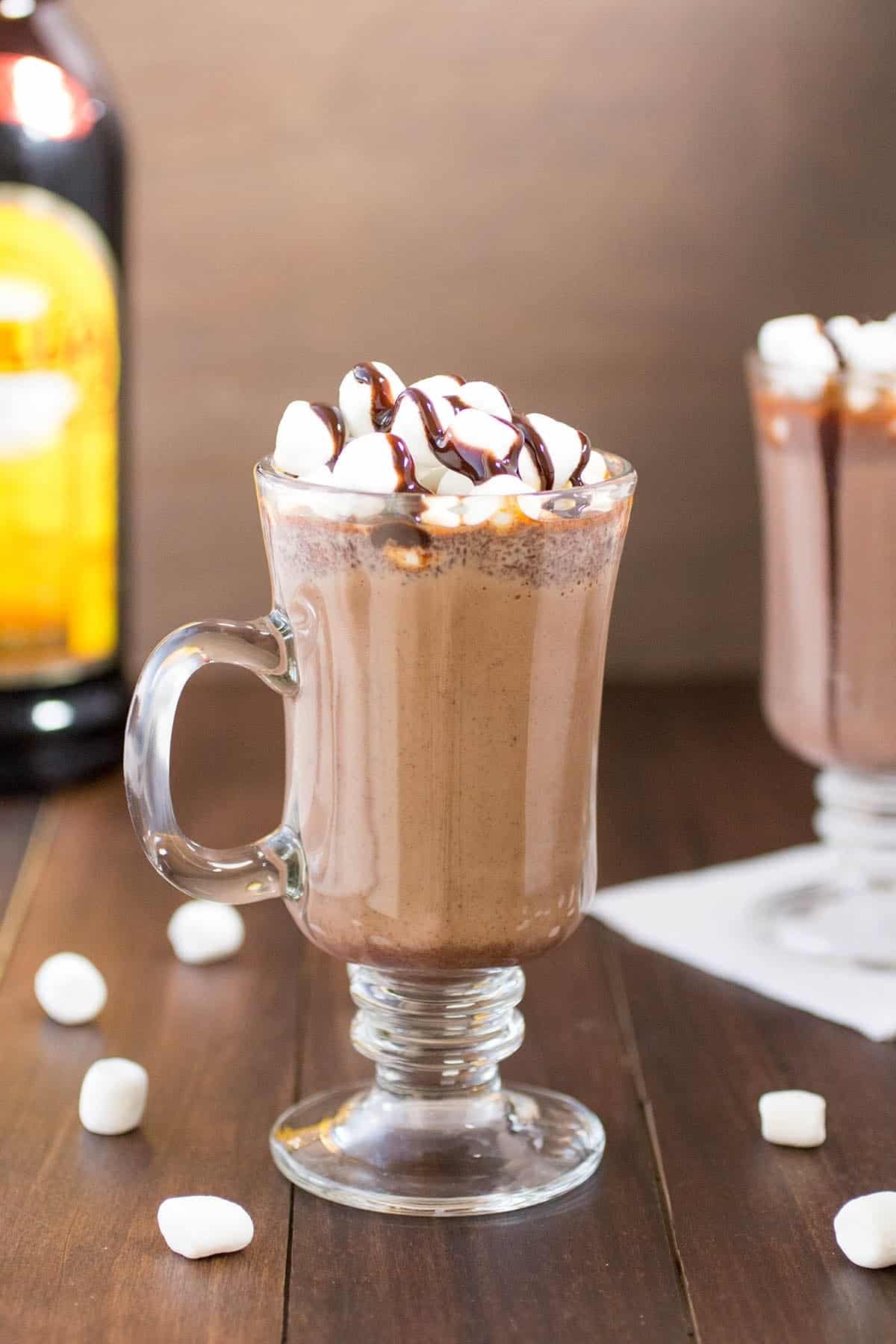 Spiked Mexican Hot Chocolate - Chili Pepper Madness