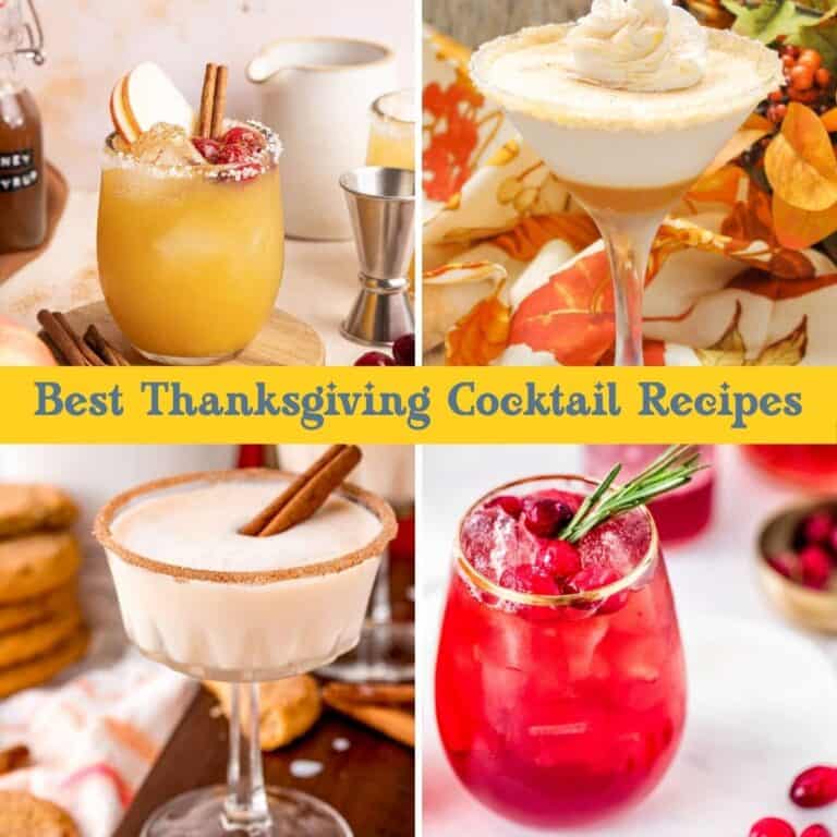 55+ Thanksgiving Cocktails Your Guests Will Love
