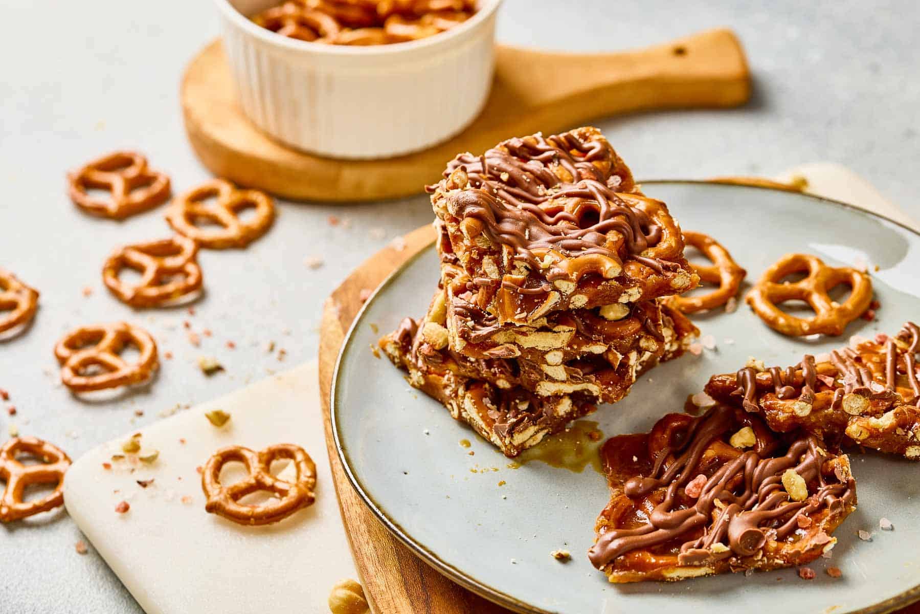 The Pretzel Bark Thatâs Crunchy, Buttery, and Gone Before I Know It