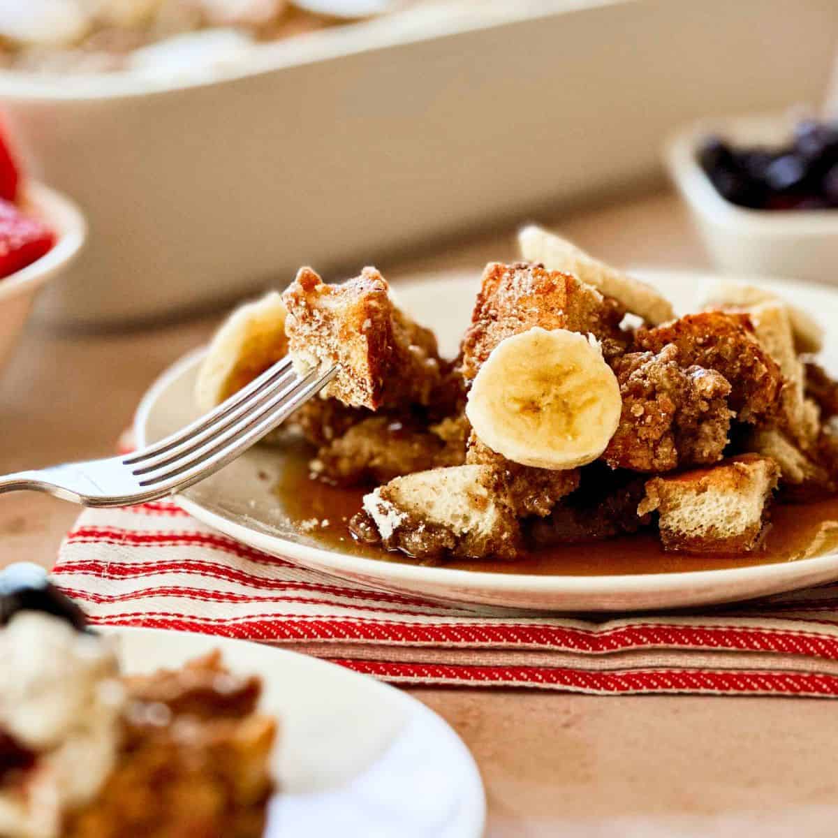 Vegan French Toast Casserole