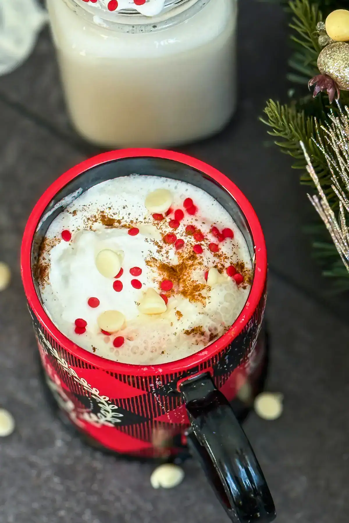White Chocolate and Marshmallow Fluff Hot Cocoa {Plus, Pumpkin Spice Version}